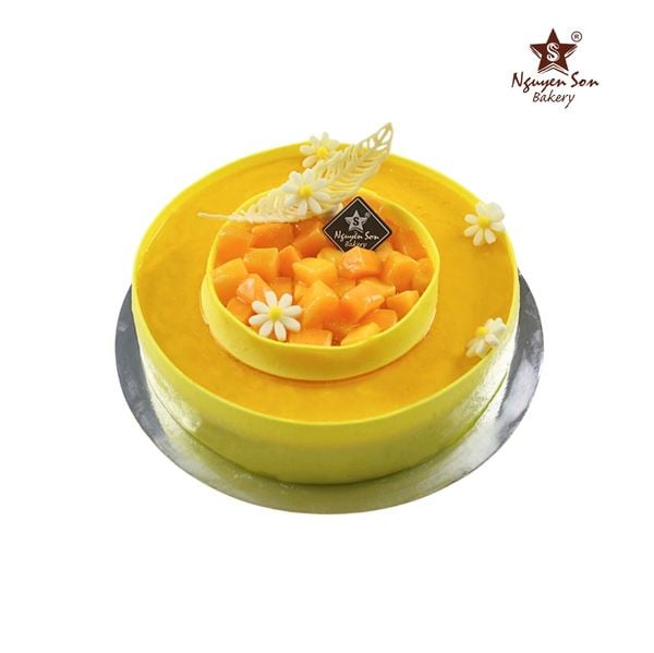  Mango cheese cake 