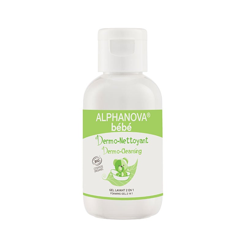 Sữa tắm gội hữu cơ cho bé Alphanova Bebe 50ml