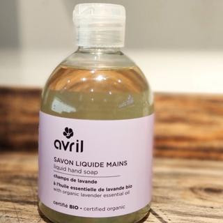 Nước rửa tay hữu cơ hương oải hương Avril 300ml
