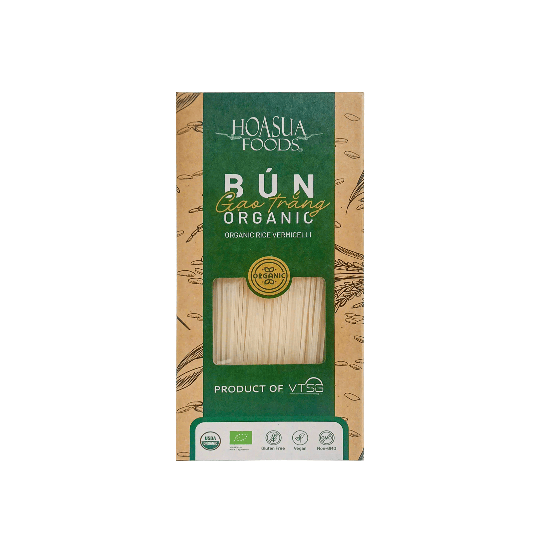 Bún gạo trắng hữu cơ Hoa Sữa 250g