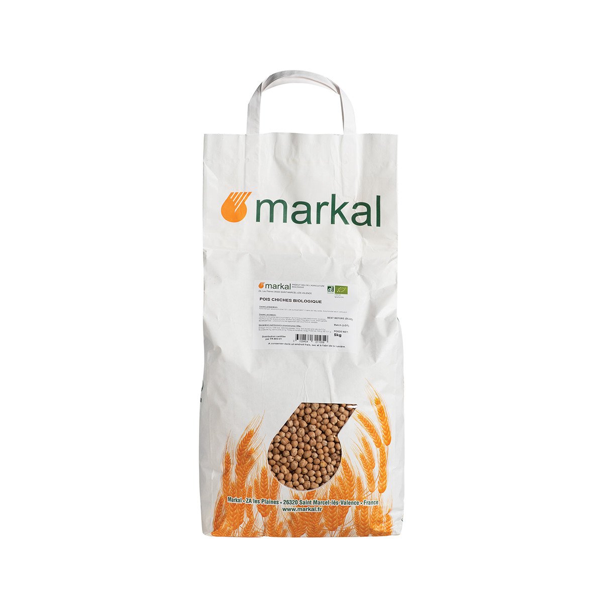 Đậu gà hữu cơ Markal 5kg