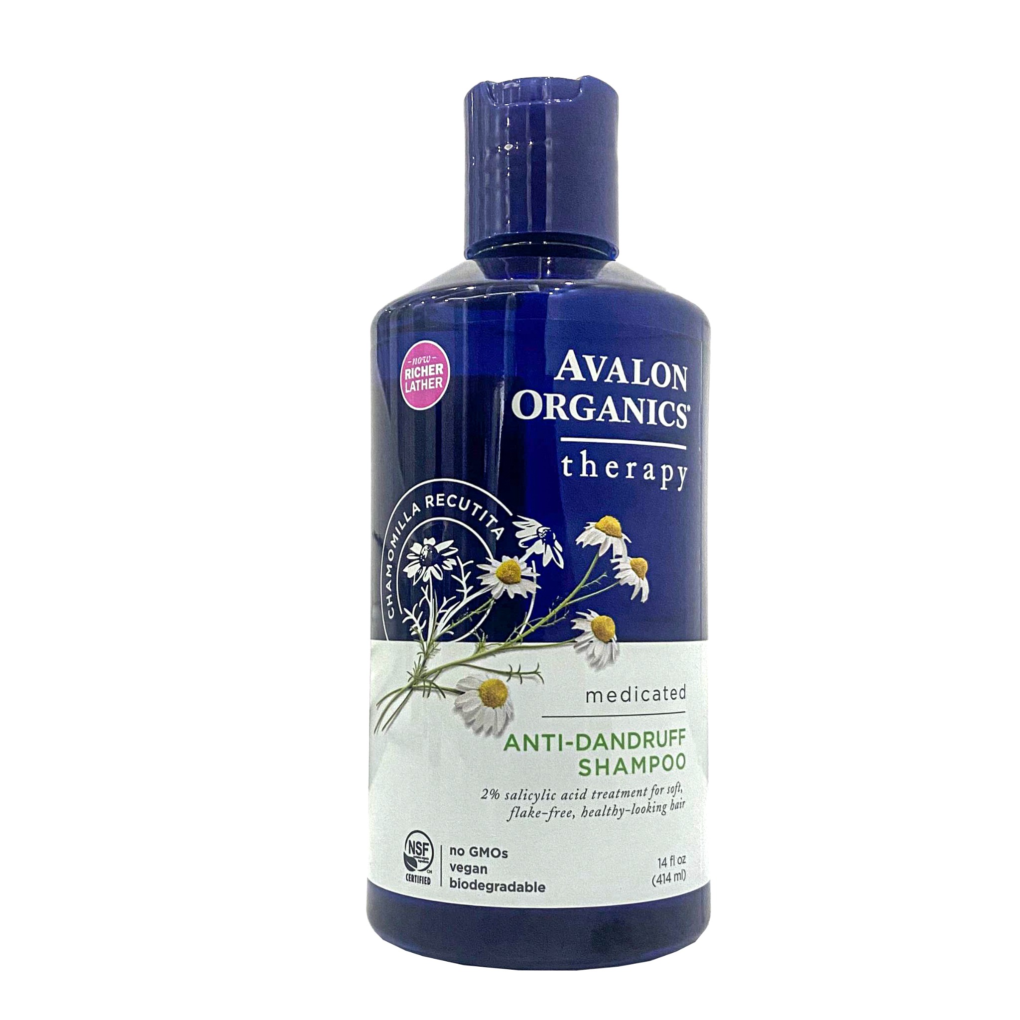 Dầu gội hữu cơ Avalon Organics dành cho tóc gàu 414ml