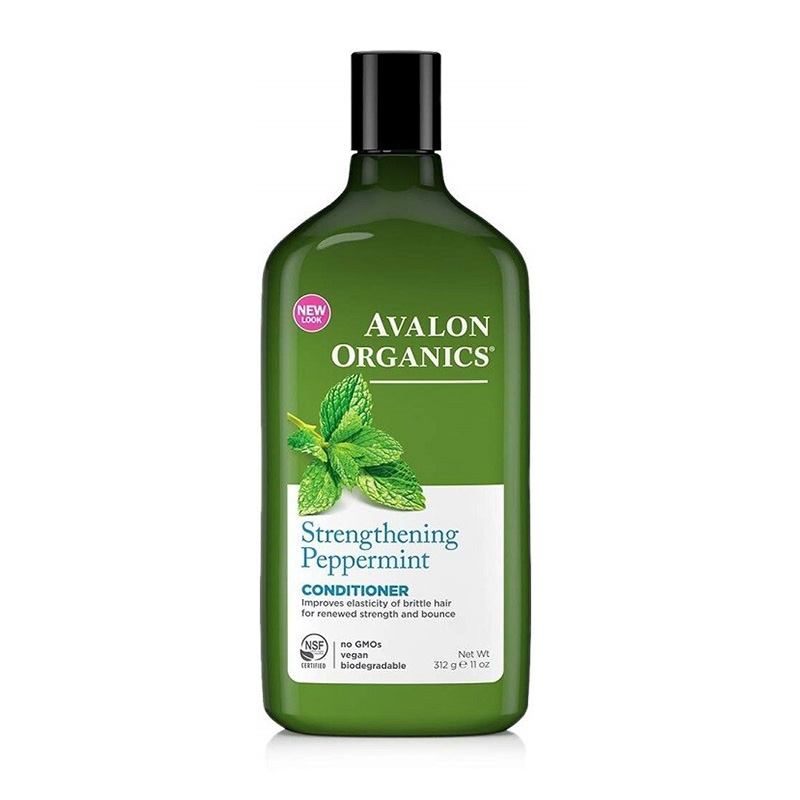 Dầu xả hữu cơ hương bạc hà Avalon Organics 312g