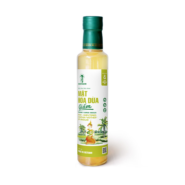 Giấm mật hoa dừa Sokfarm 265ml