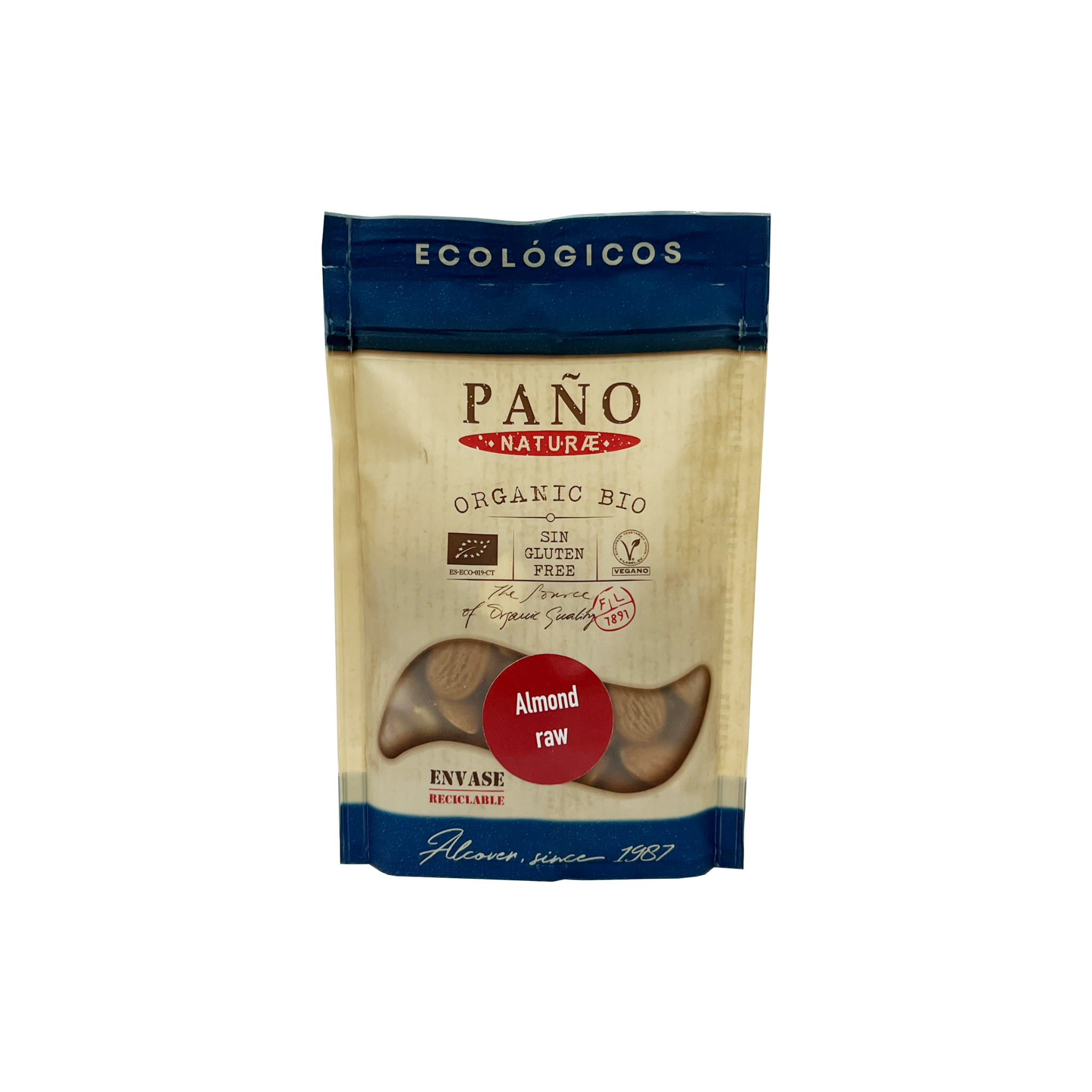 Hạnh nhân hữu cơ Pano Naturae 90g