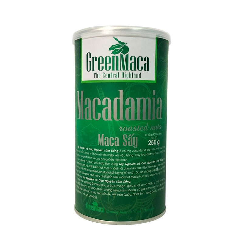 Hạt macca sấy Green Macca 250g 23+