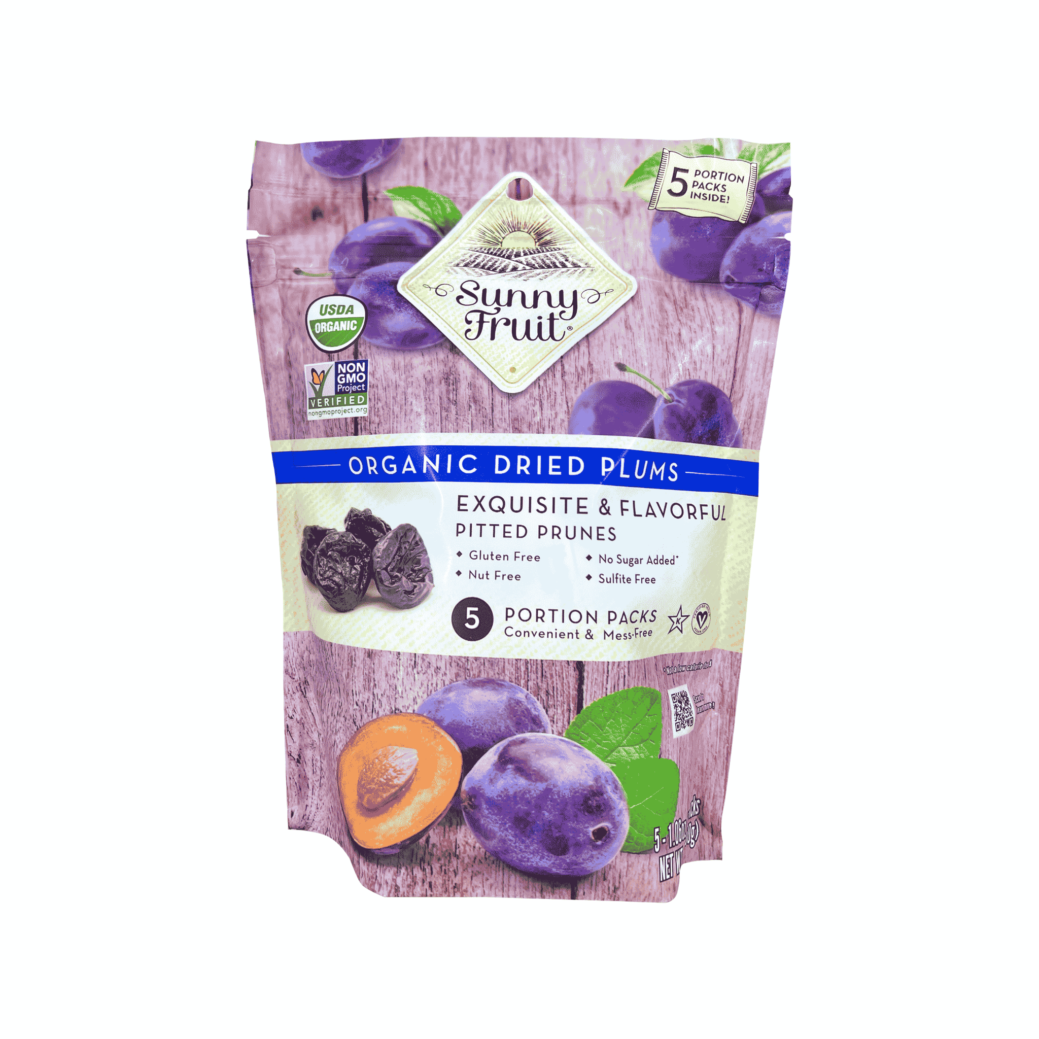 Mận khô hữu cơ Sunny fruit 150g