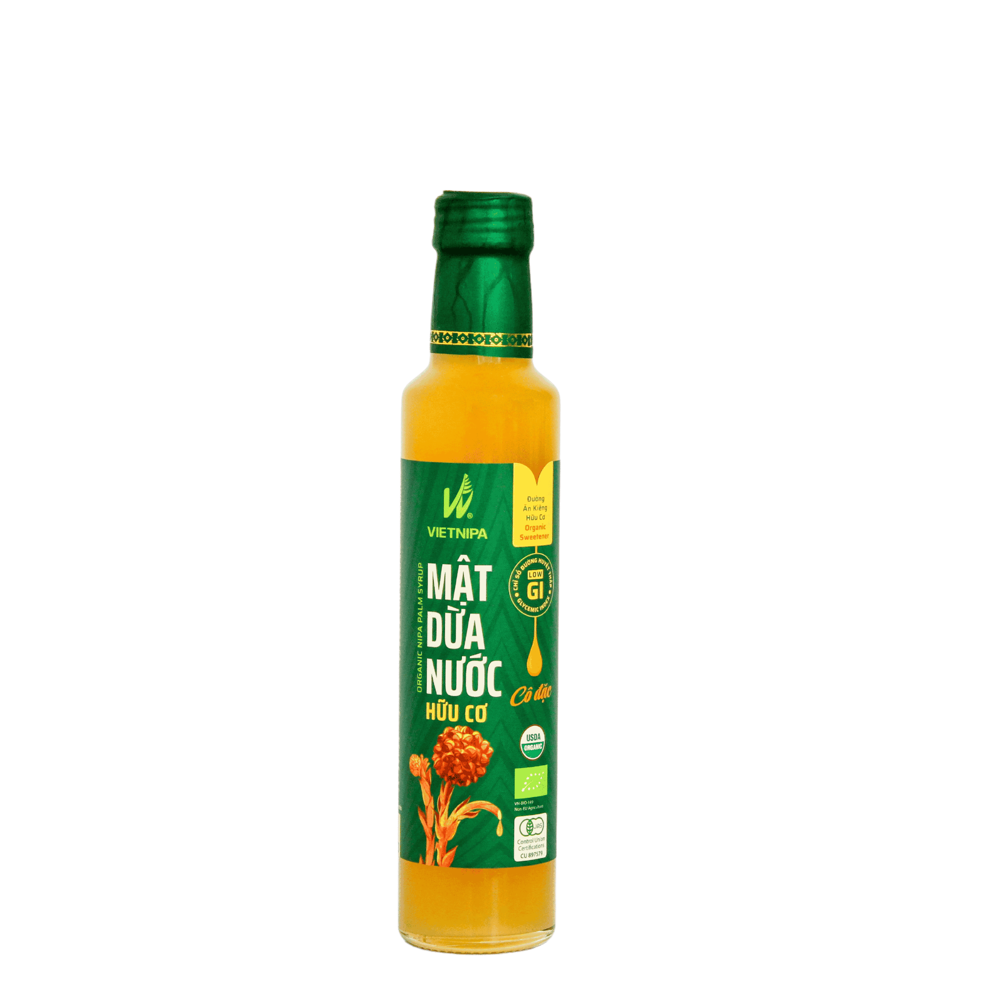 Mật dừa nước cô đặc hữu cơ VIETNIPA - 375g