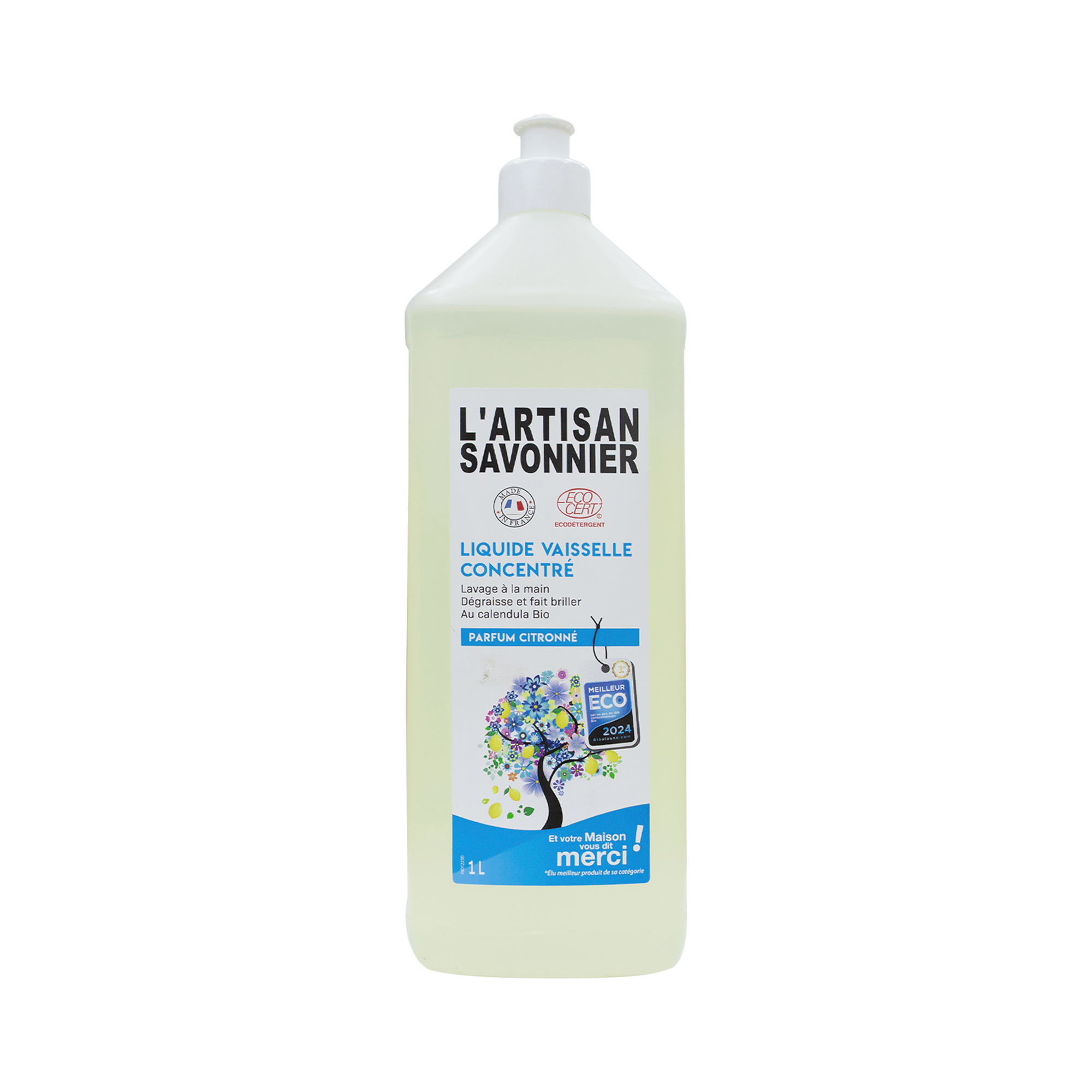 Nước rửa bát sinh học oải hương Artisan Savonnier 1L