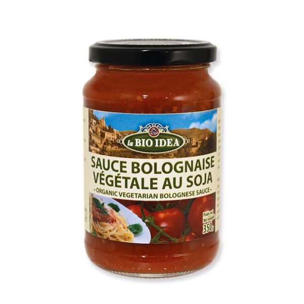 Sốt mì Ý chay Bolognese hữu cơ Bio Idea 340g