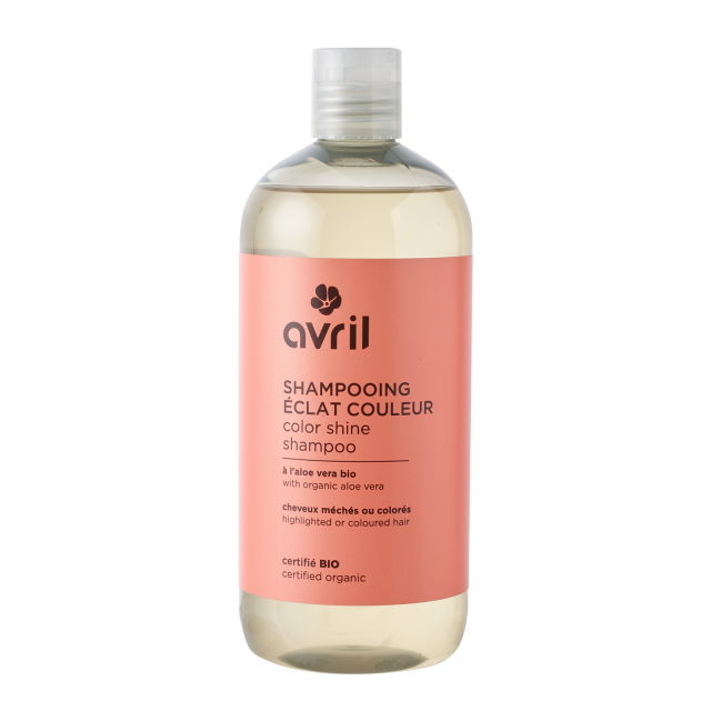 Dầu gội hữu cơ Dưỡng Éclat Couleur 500ml / Dầu gội hữu cơ dành cho tóc nhuộm Avril 500ml