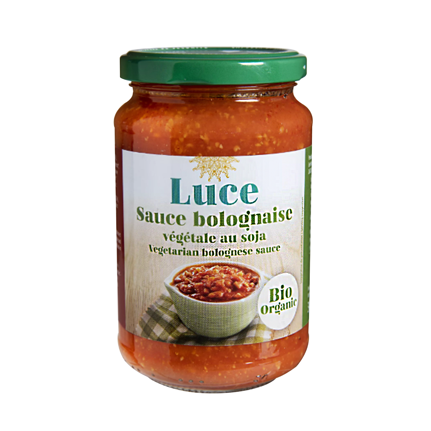 Sốt mì Ý Bolognese hữu cơ thuần chay Luce 340g