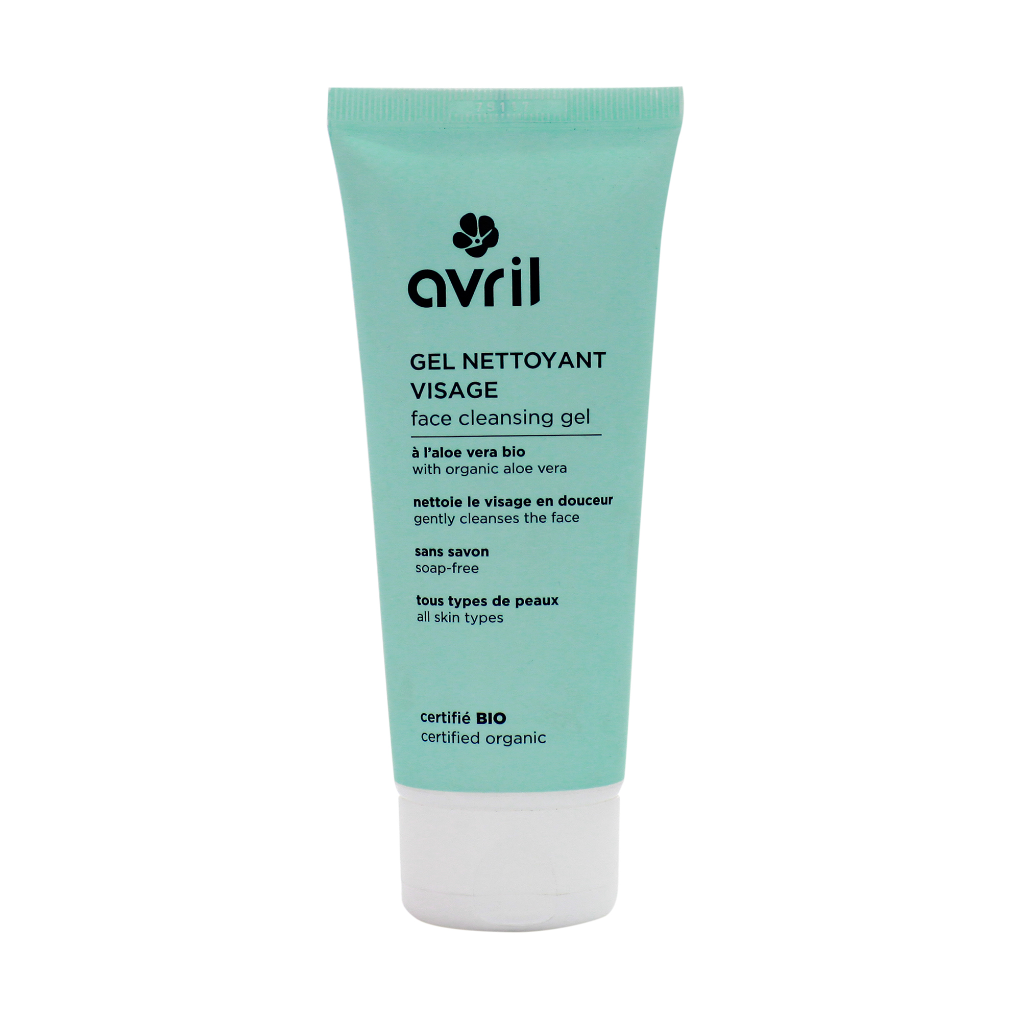 sữa rửa mặt hữu cơ avril dạng gel 100ml