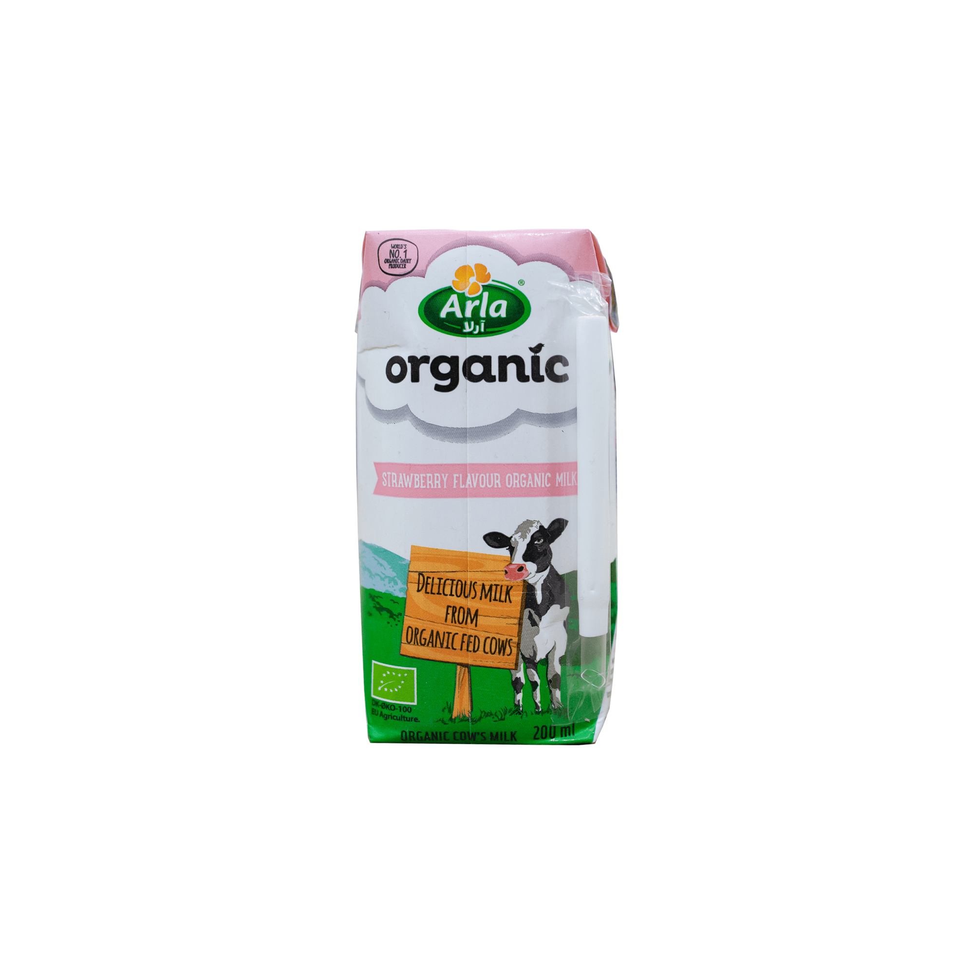 Sữa tươi hữu cơ vị dâu Arla 200ml