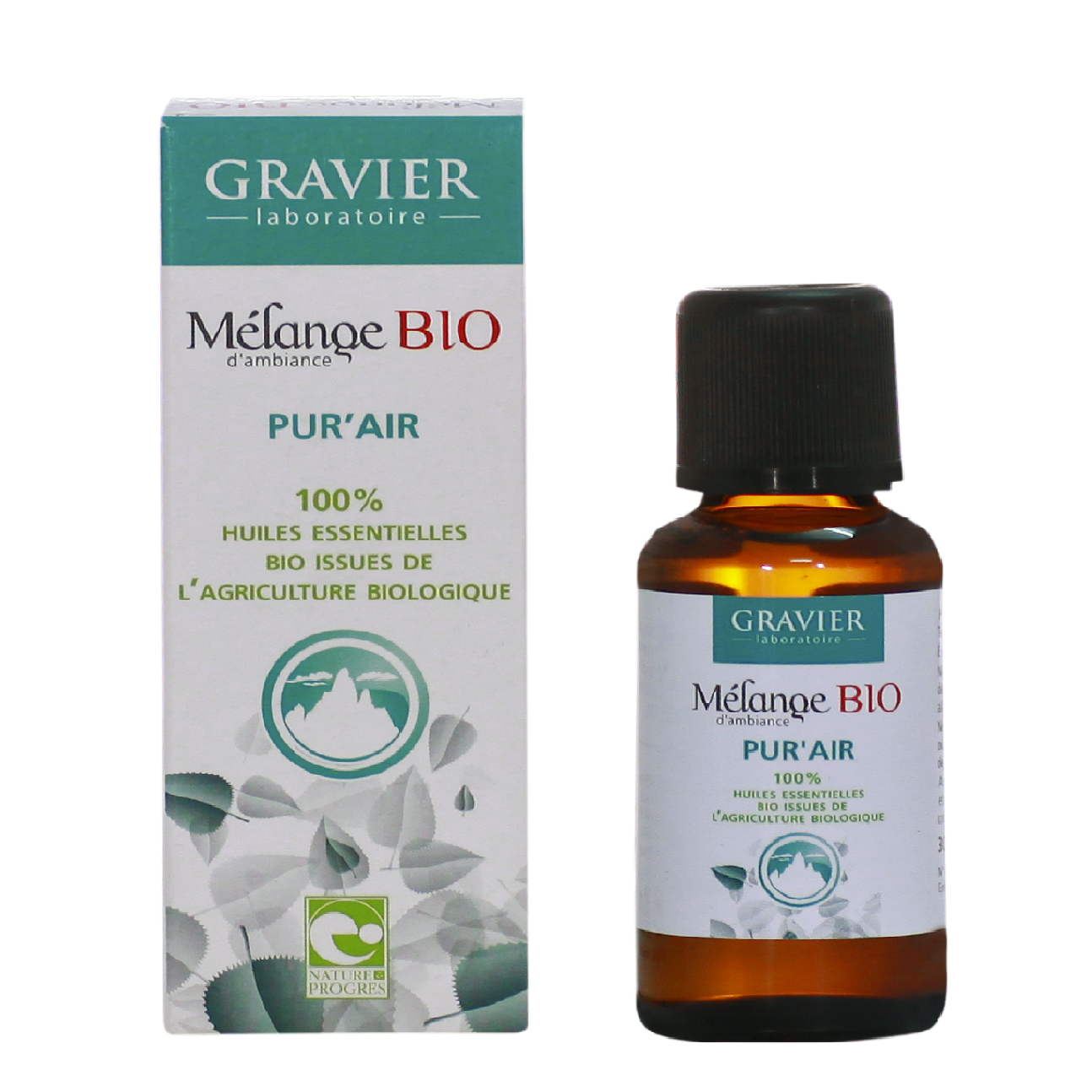 Tinh dầu hữu cơ tổng hợp thanh lọc không khí Gravier 30ml