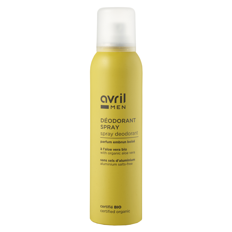 Xịt khử mùi hữu cơ nam giới Avril 150ml