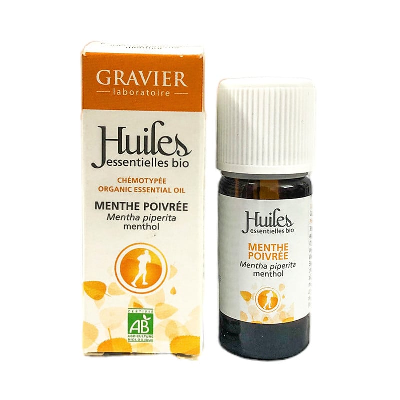 Tinh dầu bạc hà hữu cơ Gravier 10ml