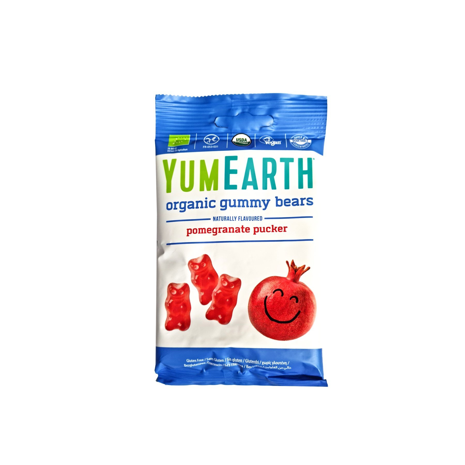 Kẹo dẻo hữu cơ hình gấu vị trái cây Yumearth 50g