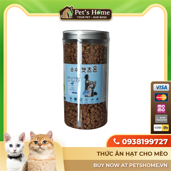 Thức ăn hạt cho mèo Cat's On 500g