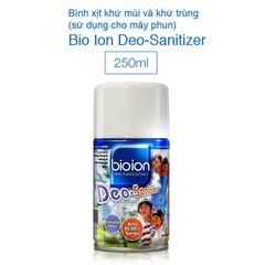 Bình xịt khử mùi và khử trùng Bio Ion 250ml