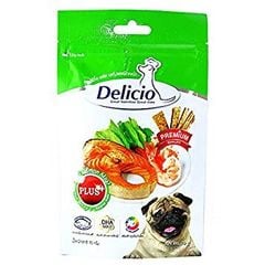 Bánh thưởng cho chó Delicio Plus+ 70g
