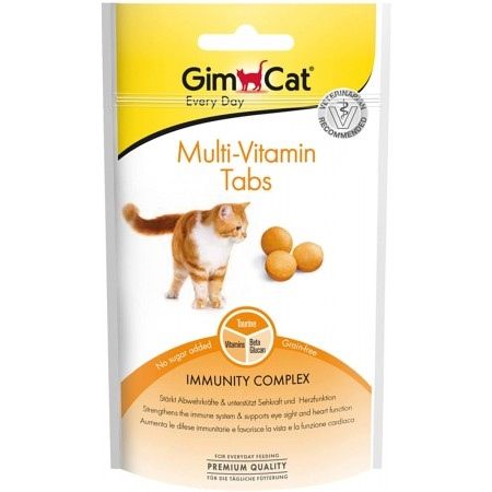 Viên vitamin và tăng miễn dịch Gimcat Multi-Vitamin Tabs 40g
