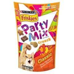 Bánh thưởng siêu giòn Purina Friskies Party Mix cho mèo 60g