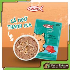 Pate Kucinta cho mèo gói 80g giàu dinh dưỡng cho mèo trưởng thành