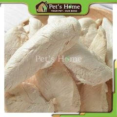 Ức gà viên sấy lạnh theo công thức Nhật Bản giữ nguyên mùi thơm và vị ngon cho chó mèo