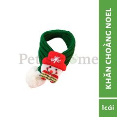 Khăn choàng len phụ kiện Noel