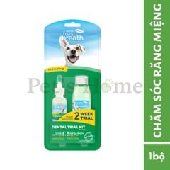 Bộ chăm sóc răng miệng Tropiclean Fresh Breath