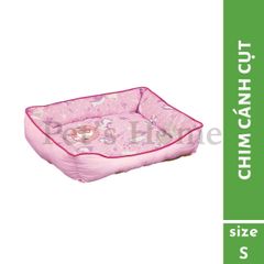 Vải lạnh - Nệm vuông gấu trắng