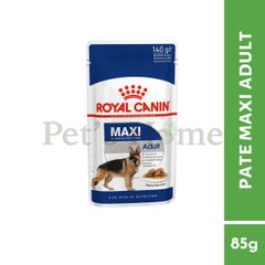 Pate Royal Canin Maxi Adult thức ăn mềm ướt cho chó lớn giống lớn Pháp 140g