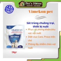 Thuốc sát trùng Vimekon thế hệ mới, sát trùng chuồng trại, thiết bị 20g