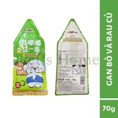 Pate sốt kem cho chó Doggyman bổ sung dinh dưỡng và giúp cân bằng hệ tiêu hoá 70g