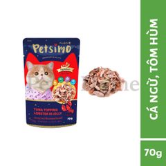 Pate Petsimo cho mèo từ Thái Lan thơm ngon đầy dinh dưỡng gói 70g