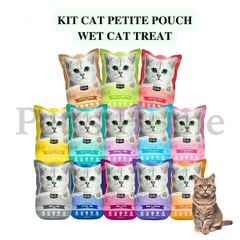 Pate Kit Cat Petite Pouch cho mèo gói singapore 70g