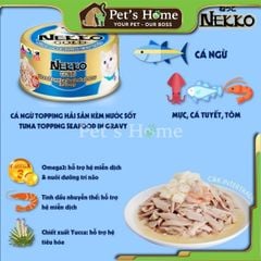 Pate lon Nekko Gold cho mèo 85g