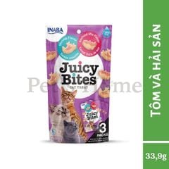 Bánh thưởng cho mèo Inaba Juicy Bites 33,9g