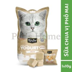Viên sữa chua sấy cho mèo Kit Cat Dried Yogurt 10g