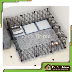 Lưới vỉ ghép chuồng kim loại và nút ghép cao su