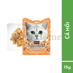Bánh thưởng KitCat freezebites snack viên thịt sấy giòn dinh dưỡng, giúp sạch răng cho mèo Singapore