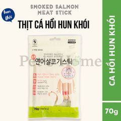 Xúc xích cá ngừ hun khói cho mèo Meowow 70G