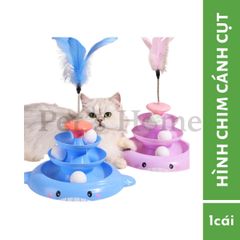 Đồ chơi tháp banh cho mèo