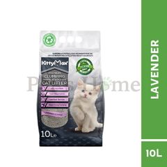 Cát vệ sinh cho mèo Kitty Max cát đất sét 100% Bentonite thấm hút vượt trội và khử mùi tối ưu 10L