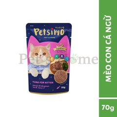 Pate Petsimo cho mèo từ Thái Lan thơm ngon đầy dinh dưỡng gói 70g
