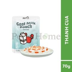 Pate sữa dê cho mèo Pet Q, thức ăn cho mèo mọi lứa tuổi 70g