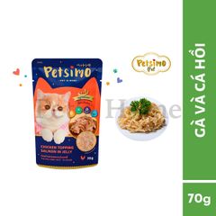 Pate Petsimo cho mèo từ Thái Lan thơm ngon đầy dinh dưỡng gói 70g