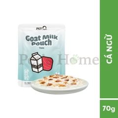 Pate sữa dê cho mèo Pet Q, thức ăn cho mèo mọi lứa tuổi 70g