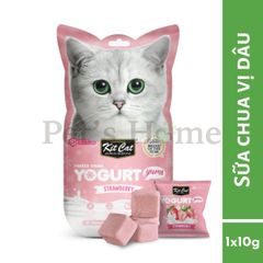Bánh thưởng KitCat Yogurt snack viên sữa chua sấy hỗ trợ tiêu hoá, sạch răng cho mèo Singapore